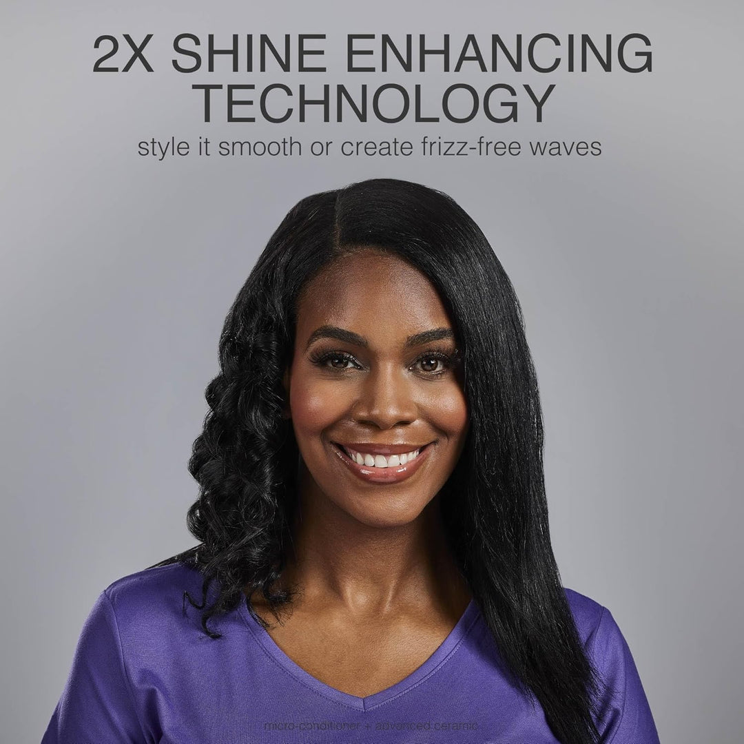 Remington Shine Therapy 1 inch Hair Straightener Iron, Flat Iron Infused with Argan Oil &amp; Keratin, Professional Ceramic Flat Iron for Less Frizz, Shines and Smooth, Styling Tools