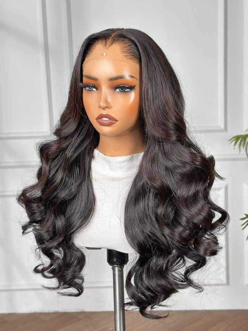 Lagos hairline 13x4 loose wave wig