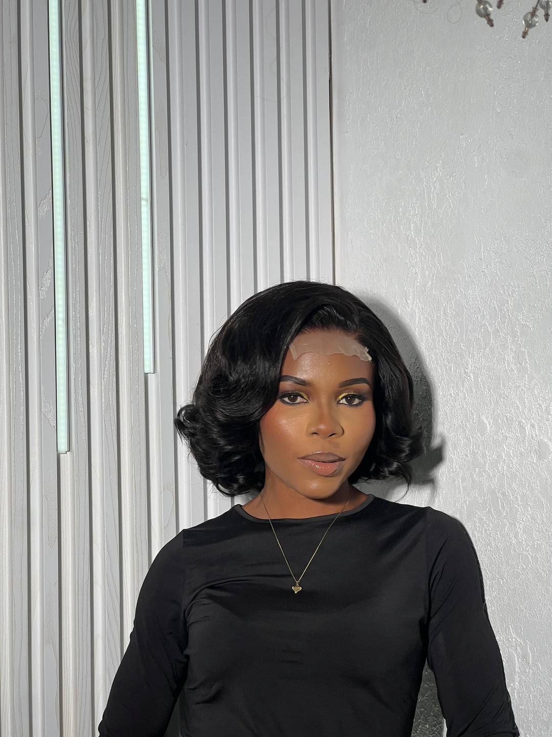 Bouncy Bob Rolls - 8" 4x4 Glueless wig