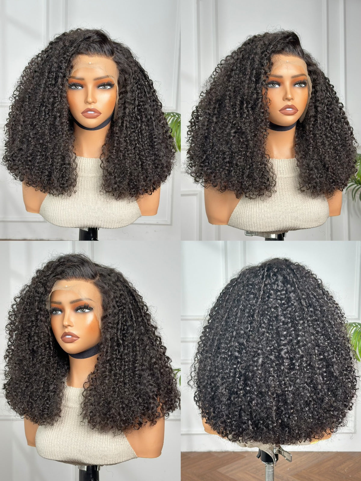 18" Pixie Curl with 13 x 4 Frontal