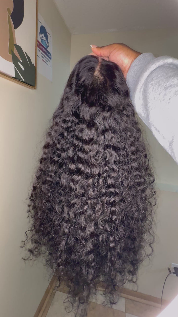 Lagos Hairline Curly Frontal Wig