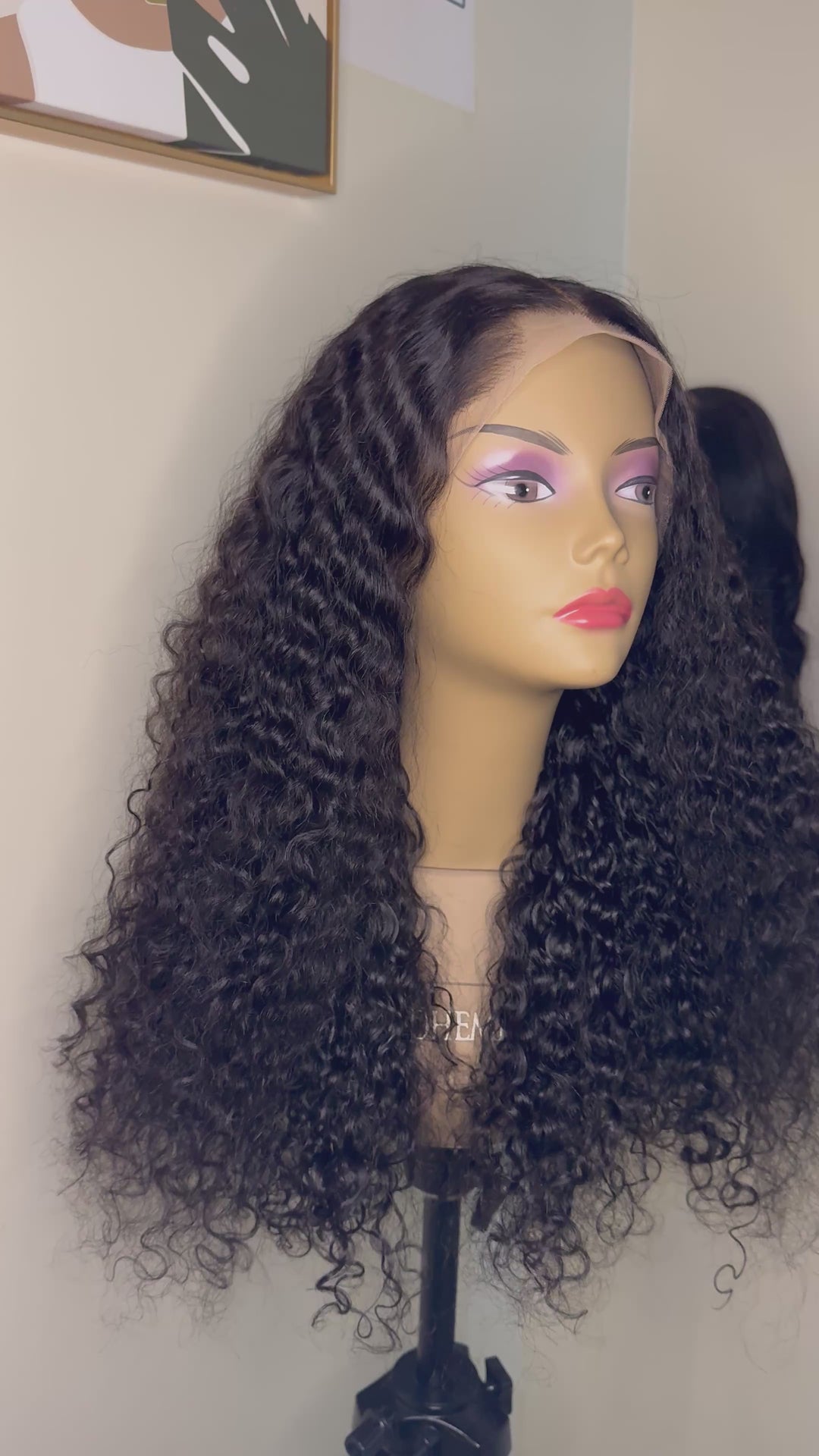 Lagos Hairline Curly Frontal Wig