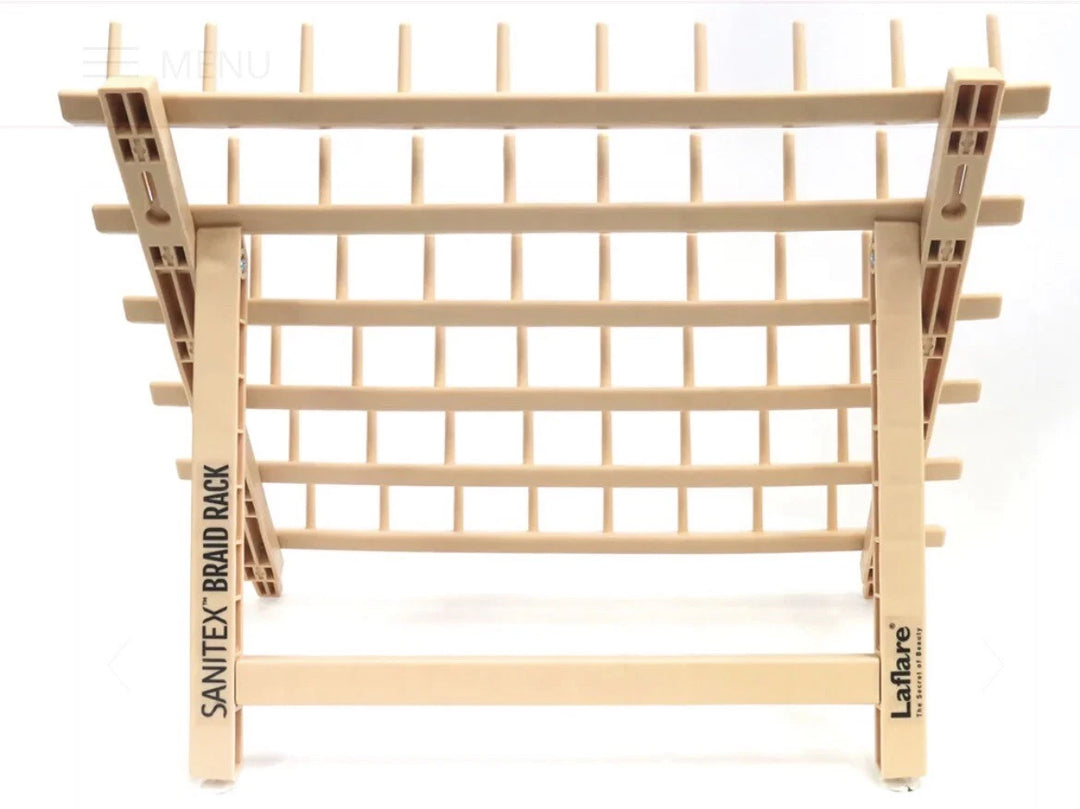 Laflare Sanitex Braid Rack 60 Spool - Braiding Hair Stand